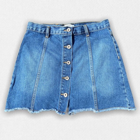 Forever 21 Dresses & Skirts - Forever 21 Jean Mini Skirt